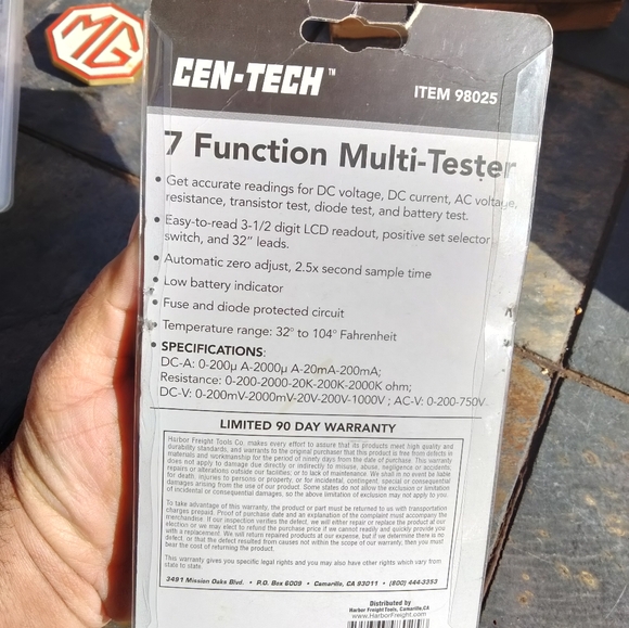 7 Function Multi-Tester - Picture 3 of 5
